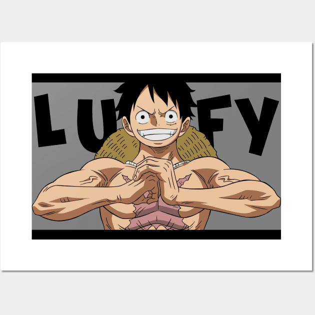 Luffy Wall Art by Brok Design